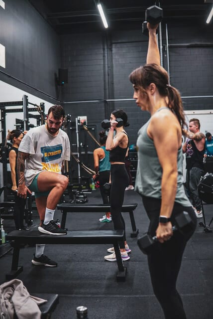 People on Group Training at PROJCT Athletics